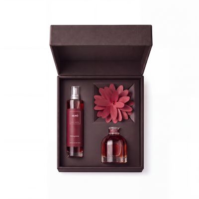 Giftbox flower diffuser 60ml + homespray 100ml pomegranate