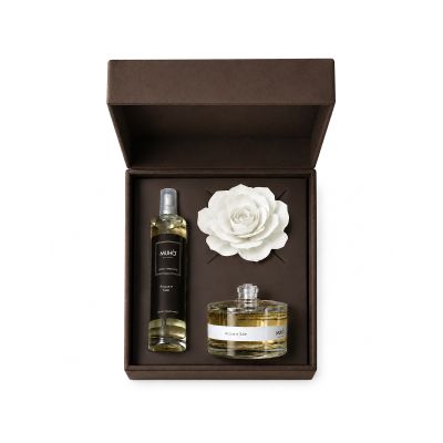 Giftbox rose diffuser 50ml + homespray 100ml water & salt