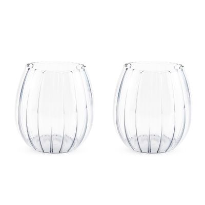 Set van 2 glazen