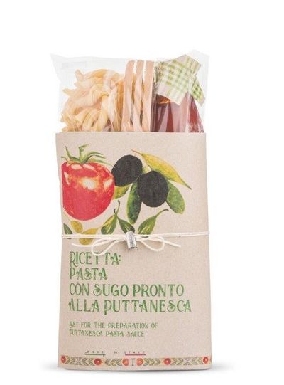 Set cadeau pasta alla puttanesca
