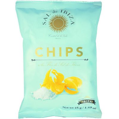 Chips à la fleur de sel 45g