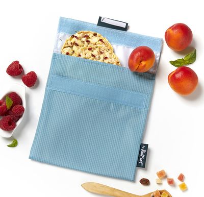 Snack'n'go active zilverblauw