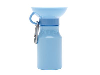 Reisfles mini blauw 0,44 l