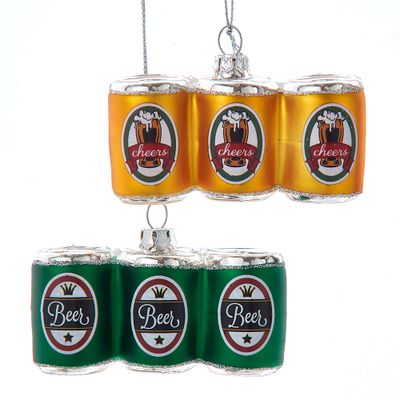 Ornement canettes bière