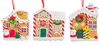 Ornement maison gingerbread