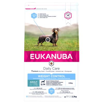 Euk dog adult weight control s/m br