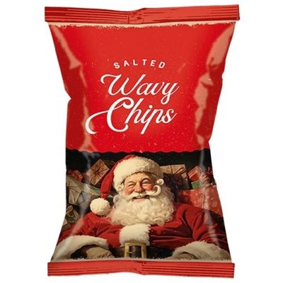 Chips geribbeld zeezout 