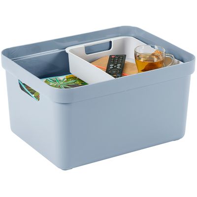 Sigma home opbergbox 32l blauw