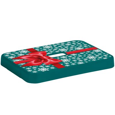 Home couvercle noeud papillon vert - boîte de rangement 13l