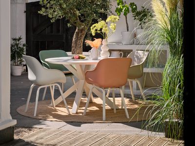 Xander tafel rond wit