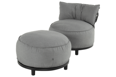 Fauteuil Emma rond