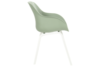 Chaise Le Soleil blanc/vert