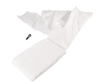 Winterafdekhoes Ø64cmx10m wit 30g/m²