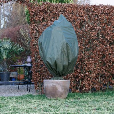 Winterafdekhoes 100cmx1,5m groen