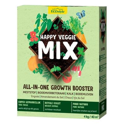 Happy Veggie mix - All-in-one growth booster voor je moestuin