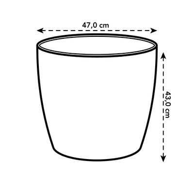 Rond wielen 47cm
