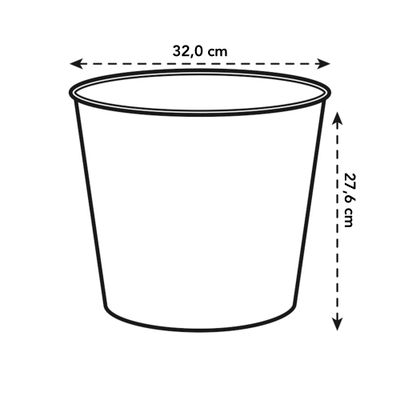 Diamond hoog easy insert 32cm
