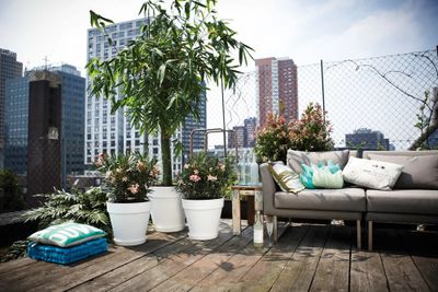 Loft urban rond roues 40 blanc