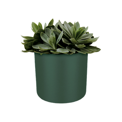 SOFT ROND 18CM BLAD GROEN