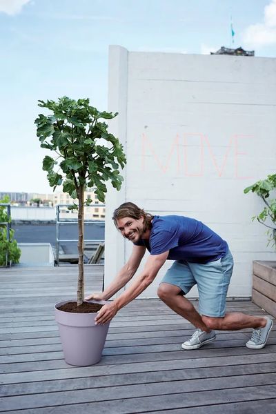 Loft urban rond 20 lavendel lila