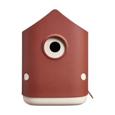 Cosy bird house 18cm toscaans rood