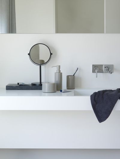 Beau Miroir 3x magnifying Black