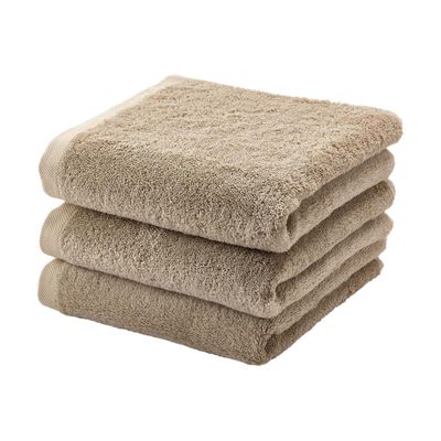 London handdoek 55x100cm almond