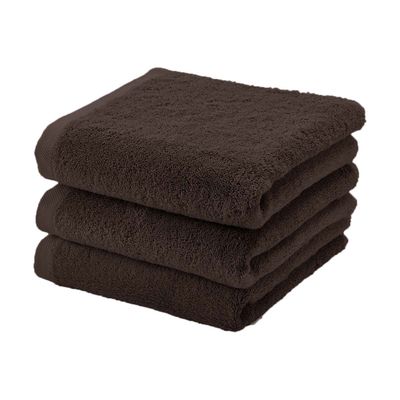 London handdoek 55x100cm pecan