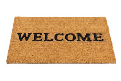 Kokosmat ruco embossed rubber welcome 40x60cm