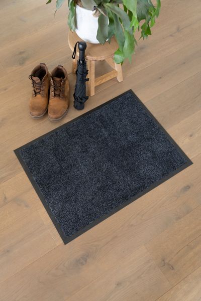 Wasbare mat express 60x80cm denim