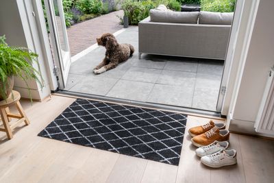 Deurmat lima 67x120cm berber black