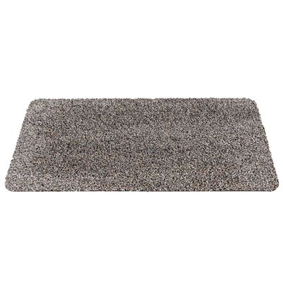 Wasbare mat aquastop 40x60cm graniet