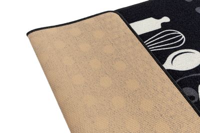 Schoonloopmat deco-flair 50x120cm keuken kitchen grijs/antra