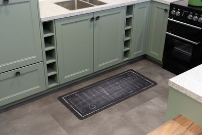 Schoonloopmat deco-flair 50x120cm keuken schoolbord
