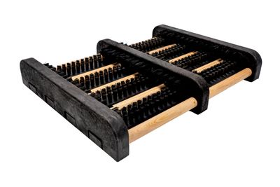 Buitenmat elbe shoecleaner kunststof 27x34cm