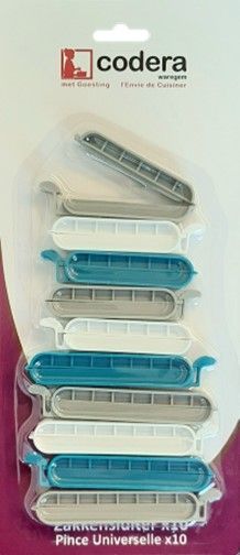 Zakkensluiter-set 10st