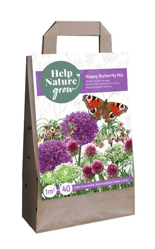 1 sac help nature grow, mélange de papillons