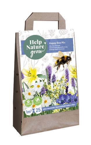25 mélange de bulbes à fleurs attirant les abeilles