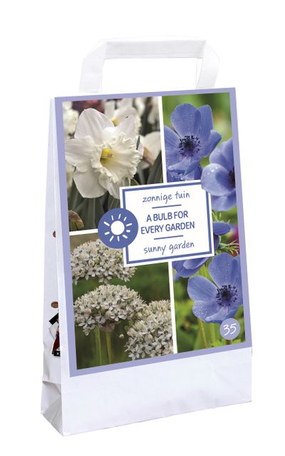Tas 'a bulb for every garden' met 35 bloembollen sunny garden