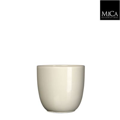 POT ROND TUSCA H14D14.5 CREME ES/13