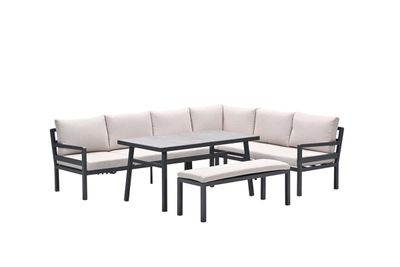 Corsica diningset zand