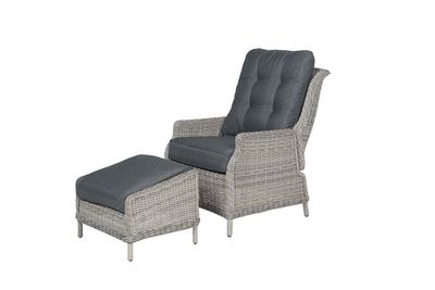 Veracruz verstelbare relaxfauteuil met voetenbank