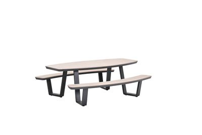 Bell picknick tafel ovaal