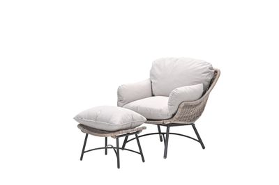 Logan zetel met voetenbank