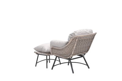 Logan zetel met voetenbank