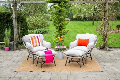 Logan zetel met voetenbank