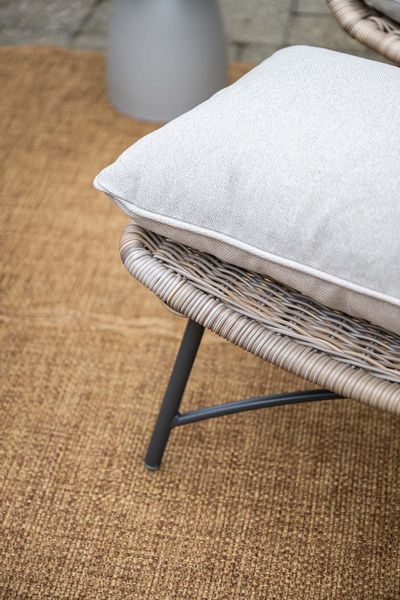 Logan zetel met voetenbank