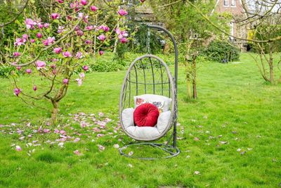 Chaise suspendue Panama taupe/sable