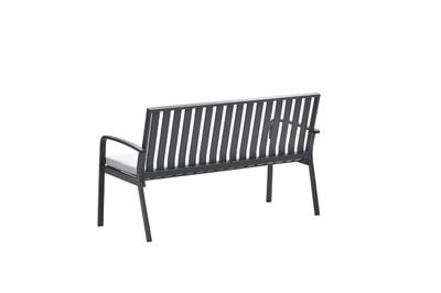 Pisa tuinbank donkergrijs/zand