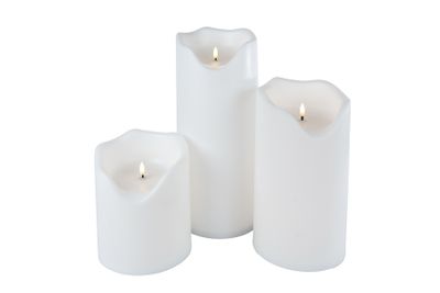 Kaarsenset led XXL - 3 stuks